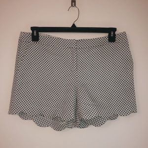 🟣Saint Tropez West Scalloped Spotted Chino Shorts